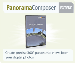 FirmTools Panorama composer : Create precise 360 degrees panoraminc views from your digital photos